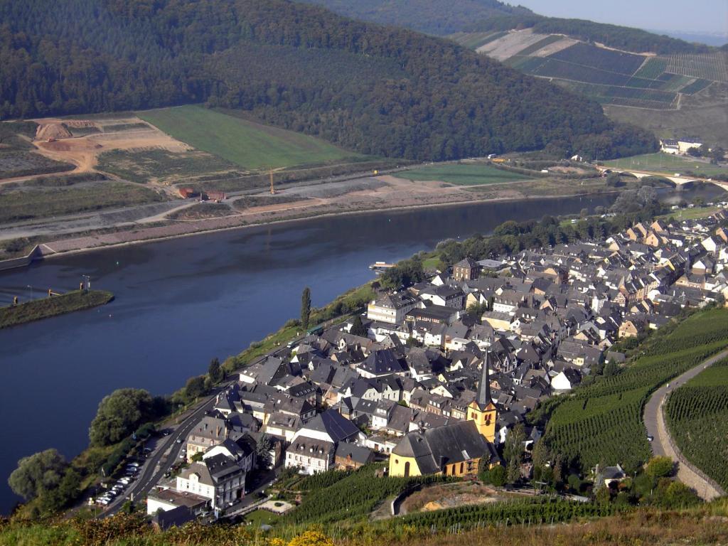 Weinstube Pension Moselbluemchen Цельтінґен-Рахтіґ Екстер'єр фото