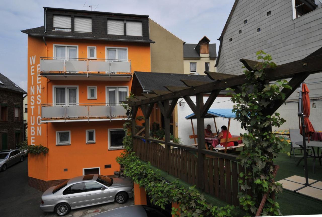 Weinstube Pension Moselbluemchen Цельтінґен-Рахтіґ Екстер'єр фото